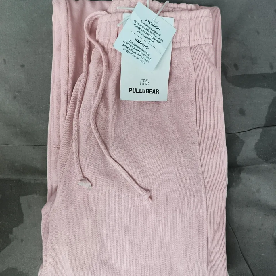 PULL & BEAR JOGGERS IN PINK SIZE XXS