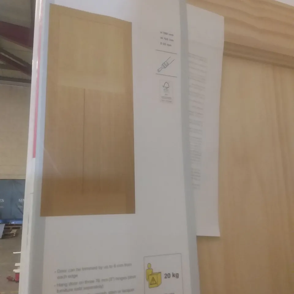TRADITIONAL 4 PANEL CLEAR PINE INTERNAL DOOR 1981X762X35MM