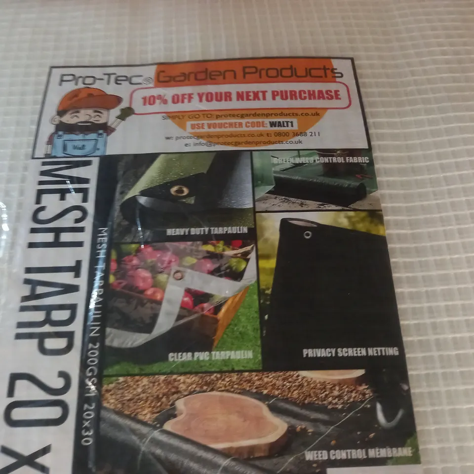 PRO-TEC MESH TARP 20X30
