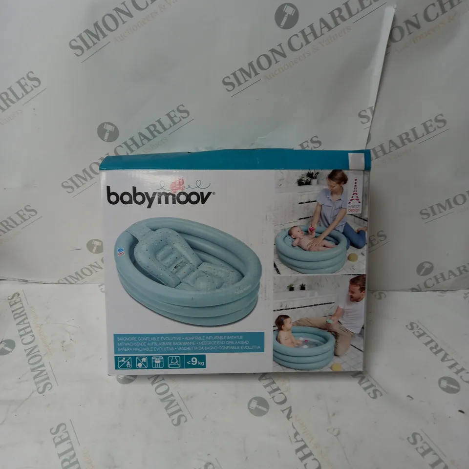 BOXED BABYMOOV INFLATABLE BATH  RRP £27.99