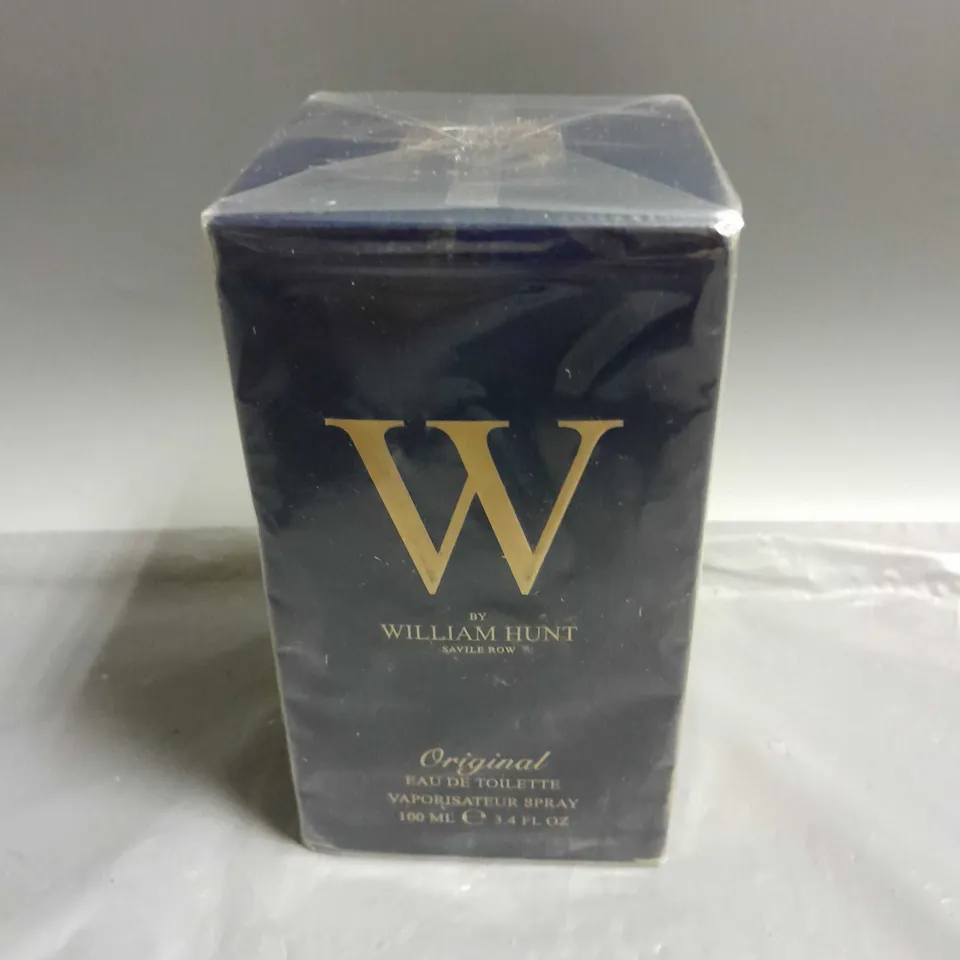 BOXED AND SEALED W BY WILLIAM HUNT SAVILLE ROW EAU DE TOILETTE SPRAY 100ML