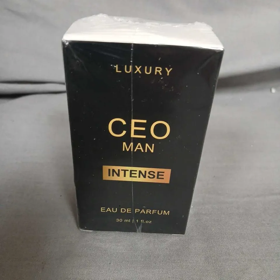 BOXED AND SEALED LUXURY CEO MAN INTENSE EAU DE PARFUM 30ML