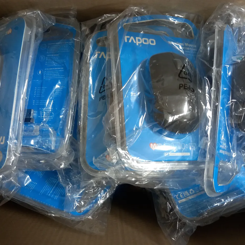 APPROXIMATELY 30 BRAND NEW RAPOO M100 SILENT WIRELESS MOUSE