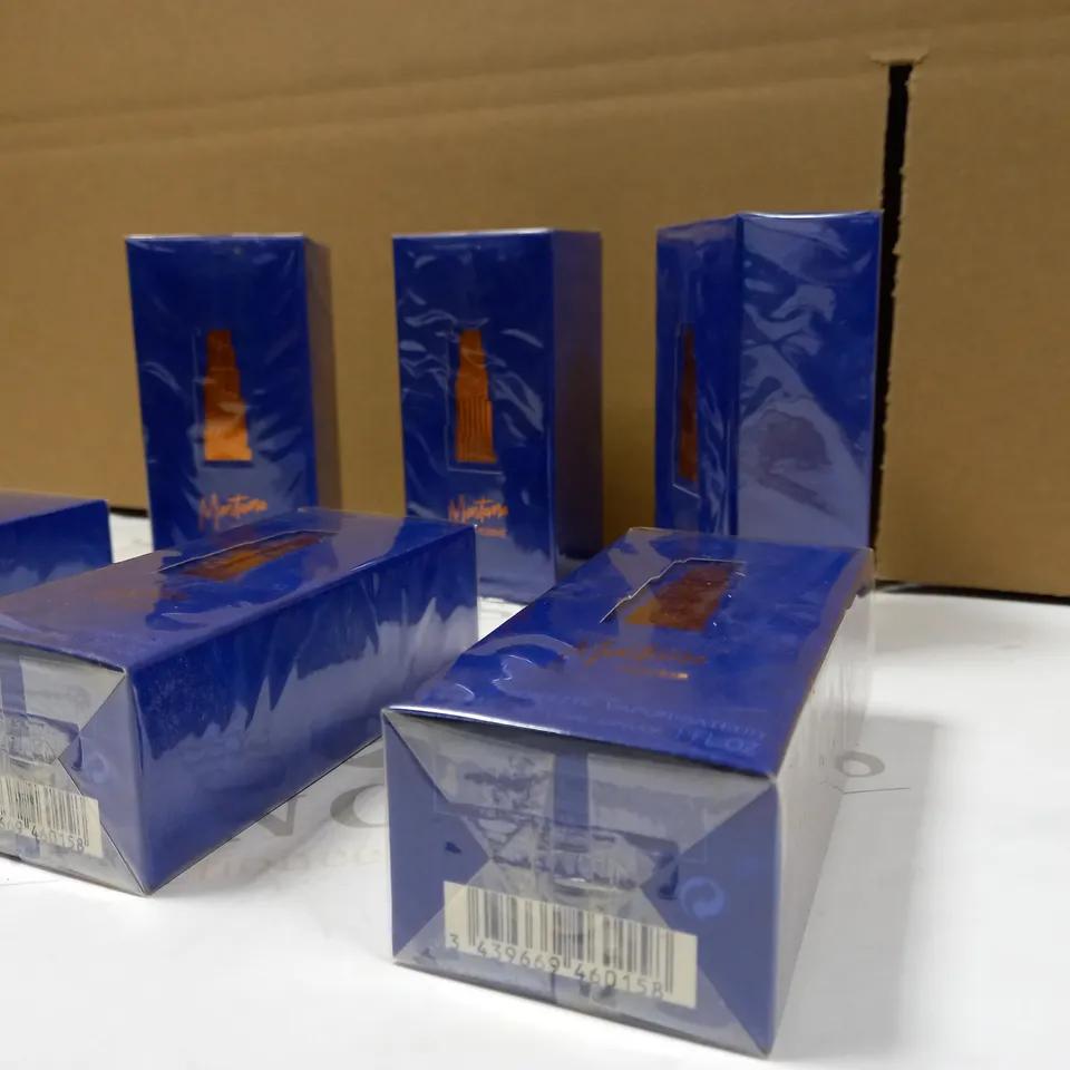 LOT OF APPROX 6 PACKAGED MONTAN HOMME EAU DE TOILETTE 