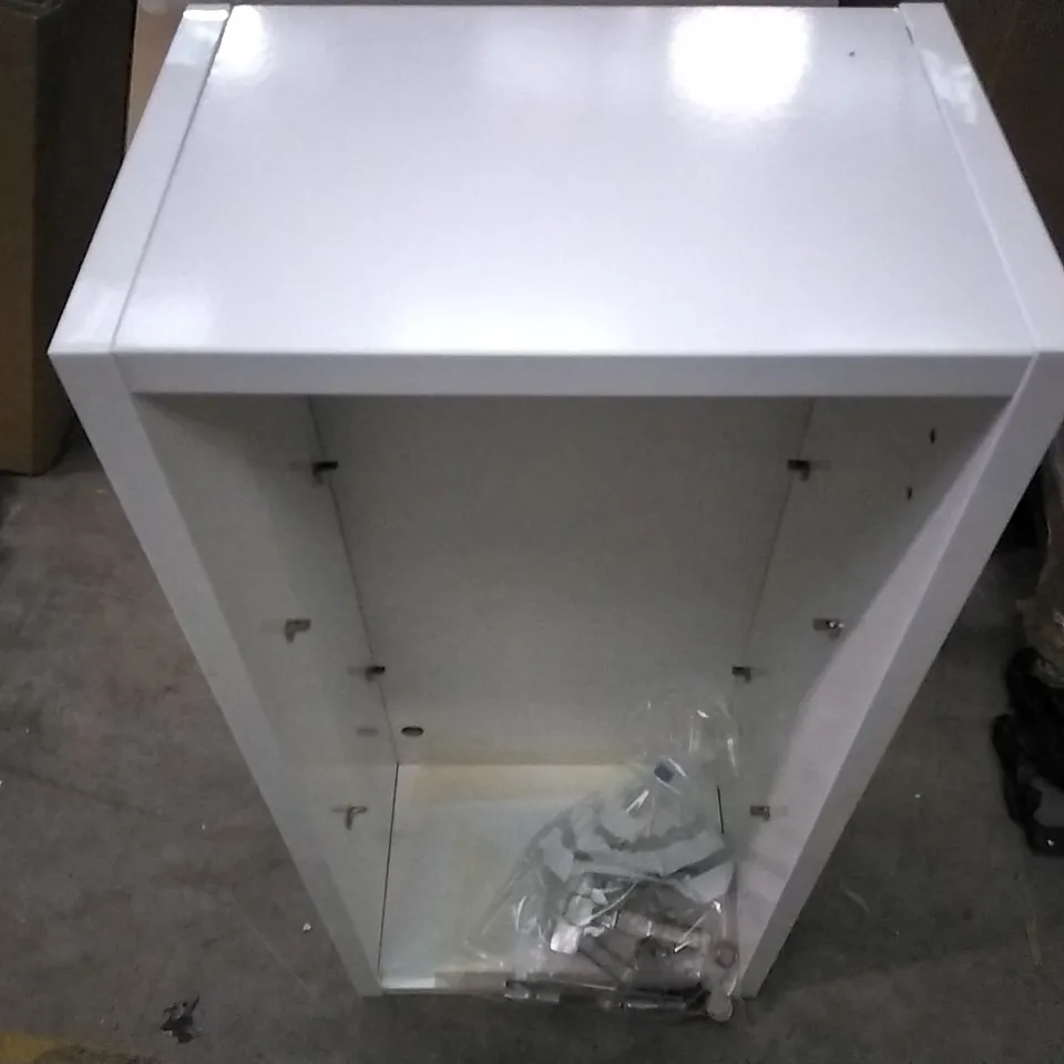 BOXED MODENA 300 WALL CUPBOARD GLOSS WHITE 