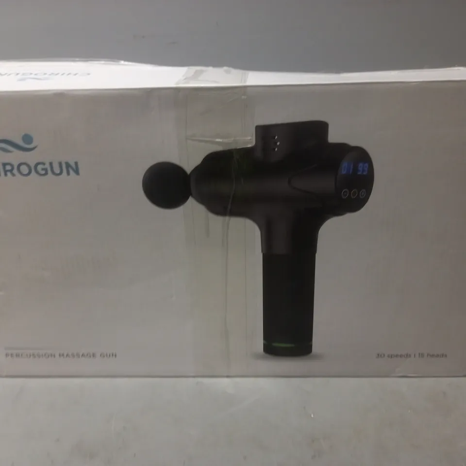 BOXED CHIROGUN PERCUSSION MASSAGE GUN