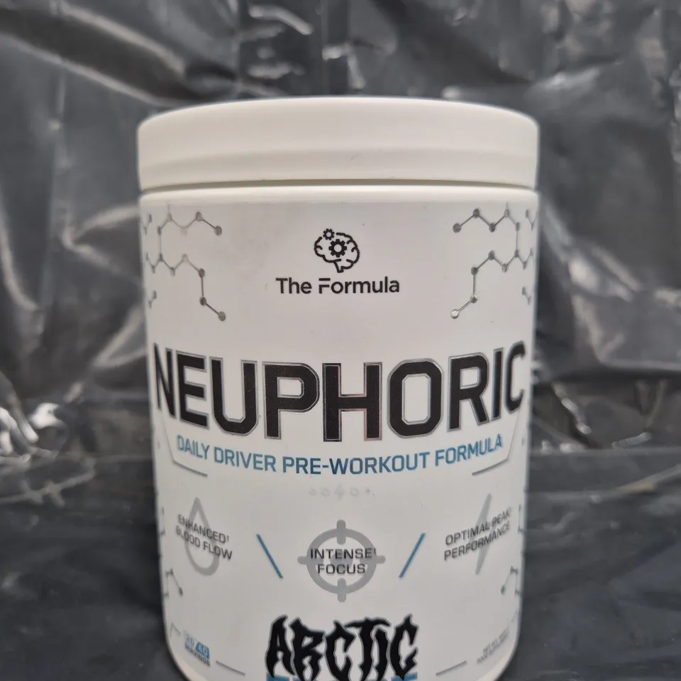 NEUPHORIC DAILY DRIVER PRE-WORKOUT FORMULA - ARCTIC FROST