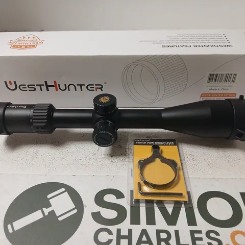 BOXED WESTHUNTER RIFLE SCOPE WITH SWITCH VIEW THROW LEVER