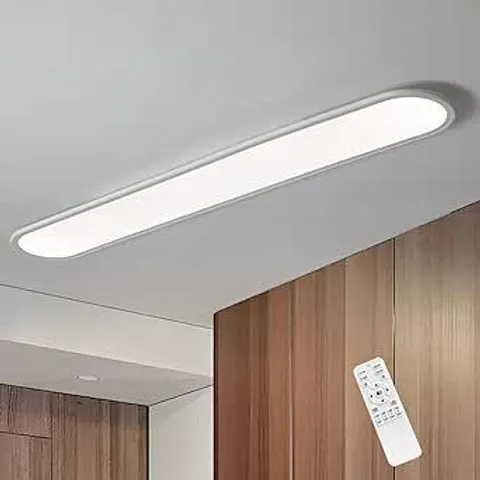 BOXED LED CEILING LIGHT 120cm DIMMABLE WITH REMOTE CONTROL (1 BOX)