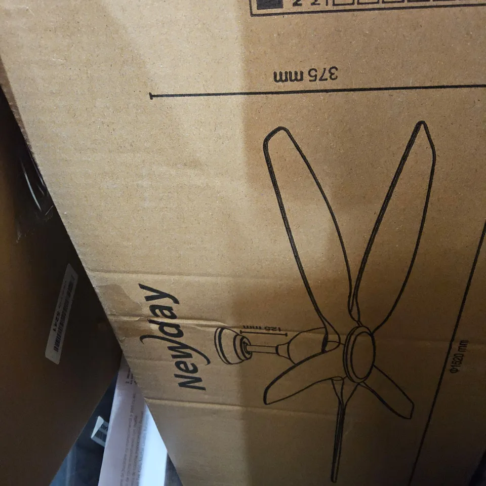 PALLET OF ASSORTED ITEMS TO INCLUDE, CEILING FAN, TOILET SAFETY RAILS, DOICE GUSTO COFFEE POT HOLDER, KITCHEN TAP, METAL TOWEL RACK.