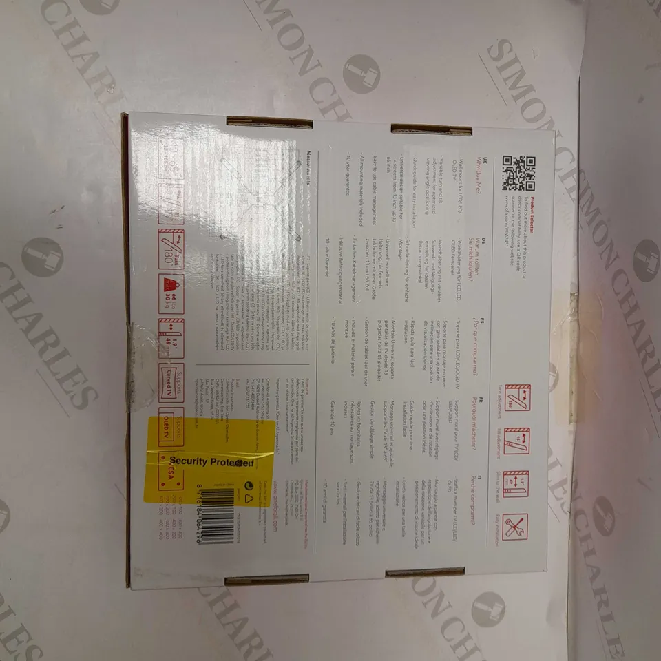 ONE FOR ALL UNIVERSAL WALL MOUNT 33-165CM