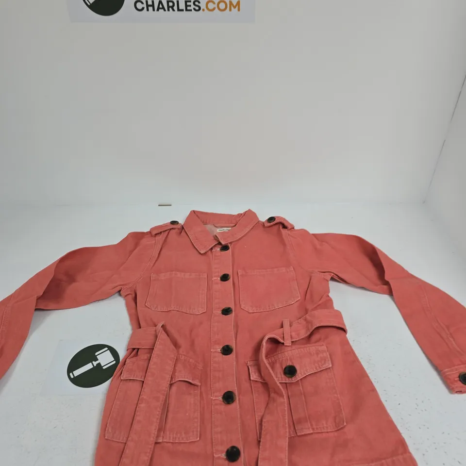 MUDFLOWER WOMEN'S PINK UTILITY JACKET – UK 10 (EU 38, US 6)