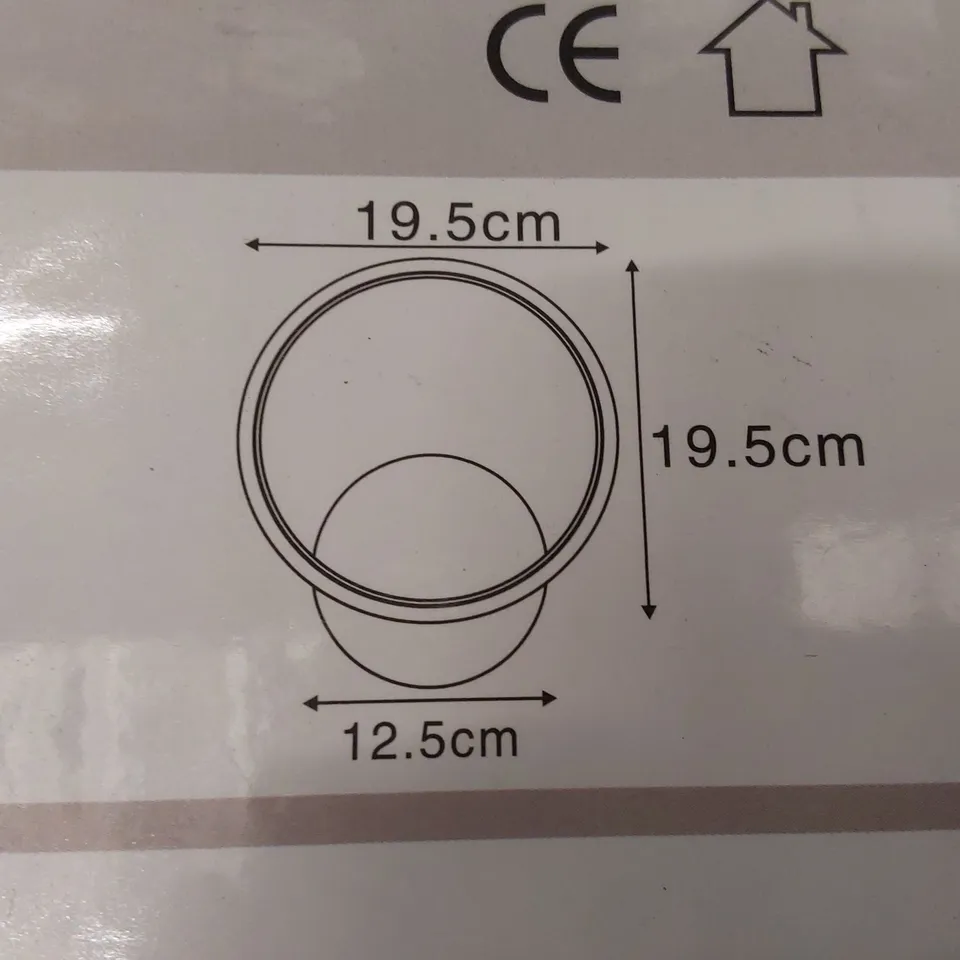 BOXED 1-LIGHT LED WALL LIGHT WALL SCONCE