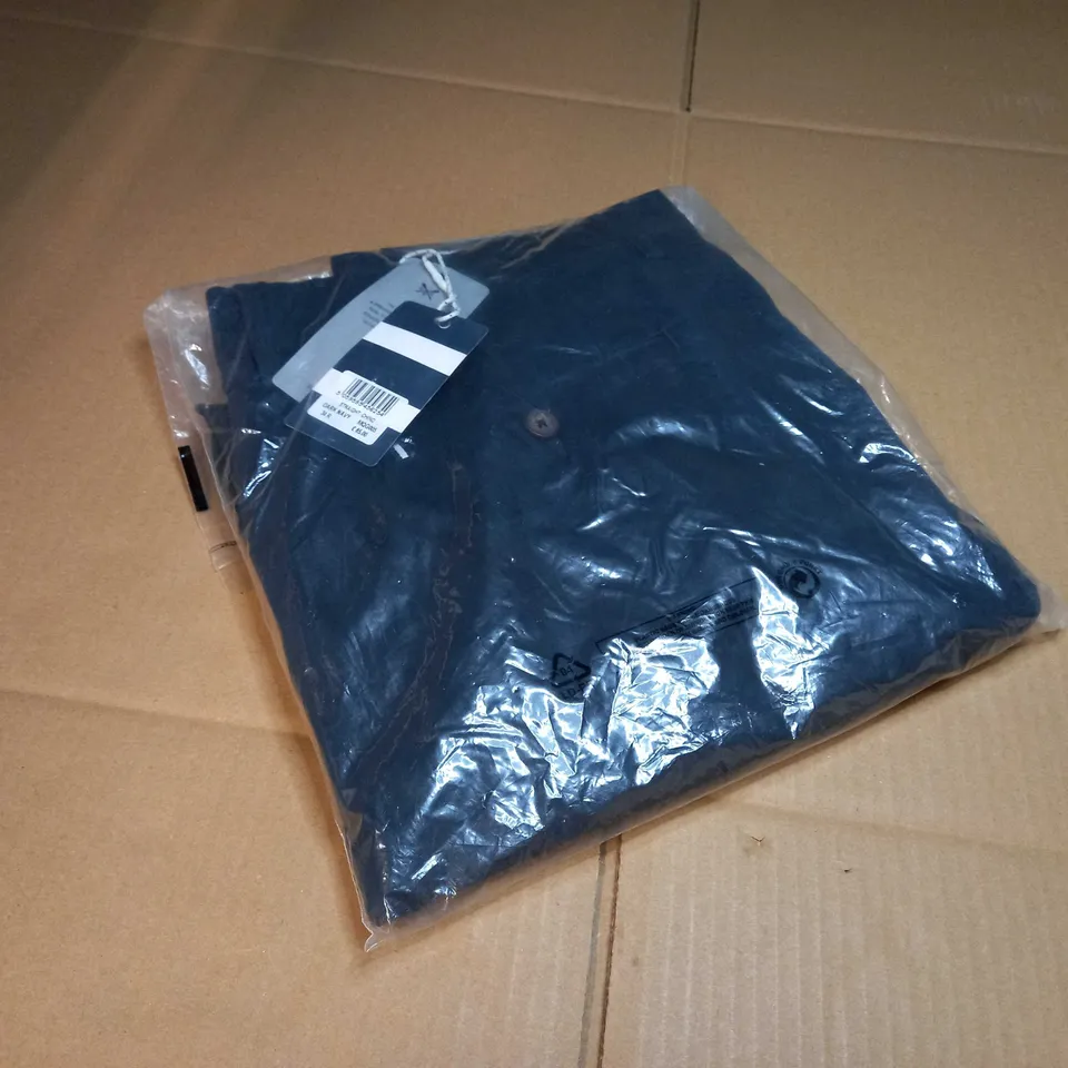 PACKAGED CREW CLOTHING COMPANY DARK NAVY STRAIGHT CHINO - SIZE 34R