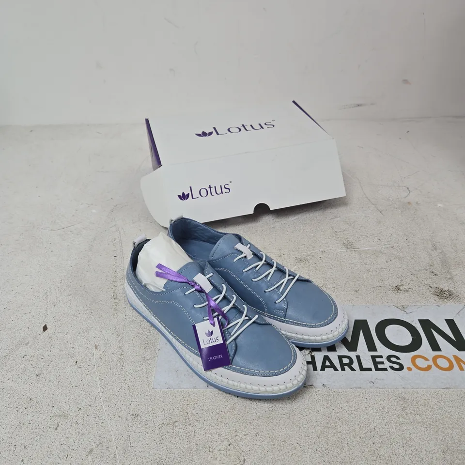 LOTUS RIMINI ULS571 BLUE LEATHER SHOES – EU 40