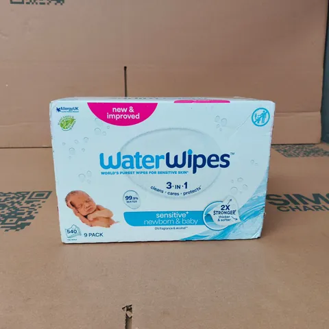 WATERWIPES 3 IN 1 9 PACK