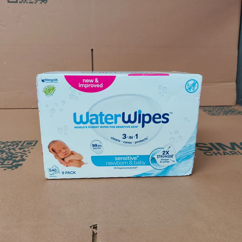 WATERWIPES 3 IN 1 9 PACK