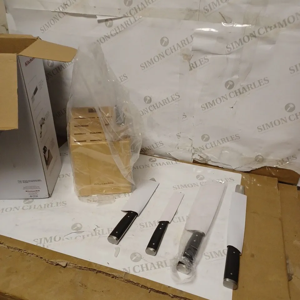 KITCHEN 11 PIECE FORGED KNIFE BLOCK SET 