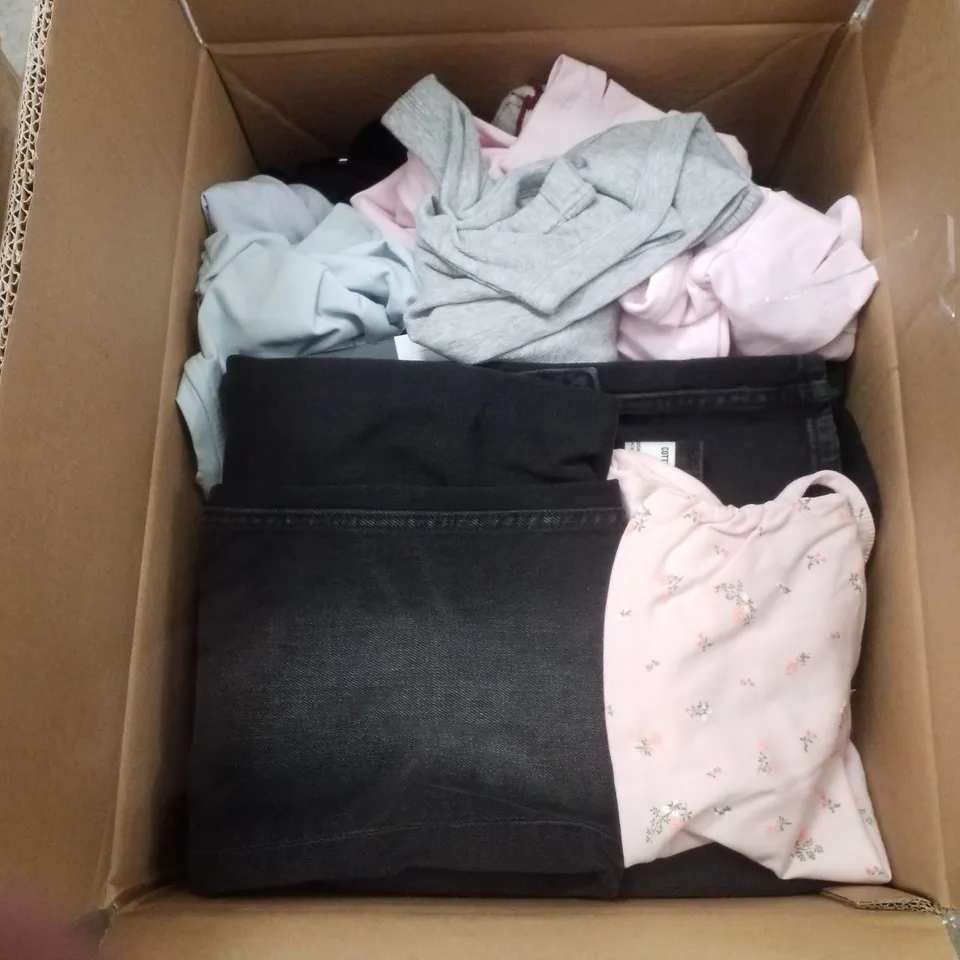 PALLET CONTAINING ASSORTED CLOTHING INCLUDING JEANS, PUFFER JACKET, SWEATPANTS & SHIRTS