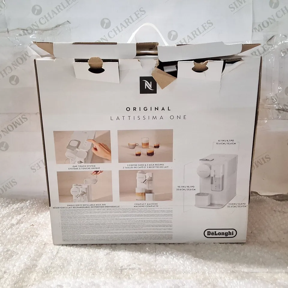 BOXED DE'LONGHI LATTISSIMA ONE EN510.W COFFEE MACHINE