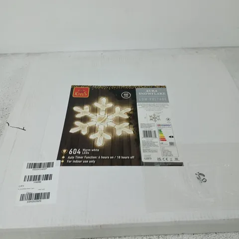 AURA SNOWFLAKE OUTDOOR CHRISTMAS LIGHT - 60 CM