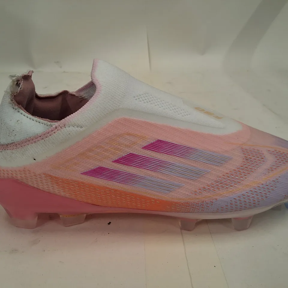 ADIDAS F50 ADIZERO FOOTBALL BOOTS – PASTEL GRADIENT PINK TO PURPLE