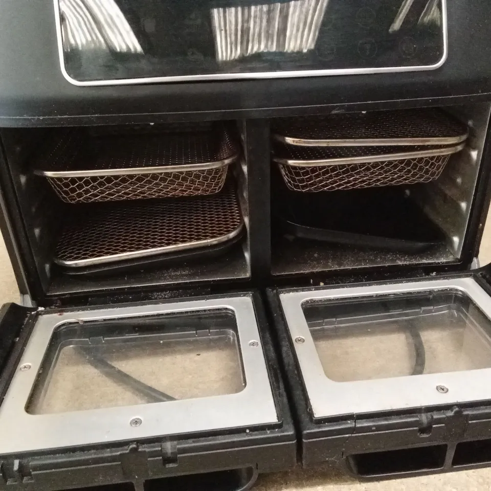 BOXED TOWER T17102 VORTX VIZION 11L DUAL AIR FRYER OVEN