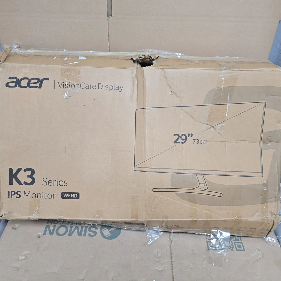 ACER VISIONCARE DISPLAY K3 SERIES IPS MONITOR - 29-INCH WFHD
