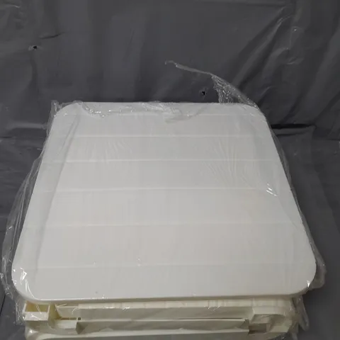 43L STORAGE TABLE AND SEAT WHITE