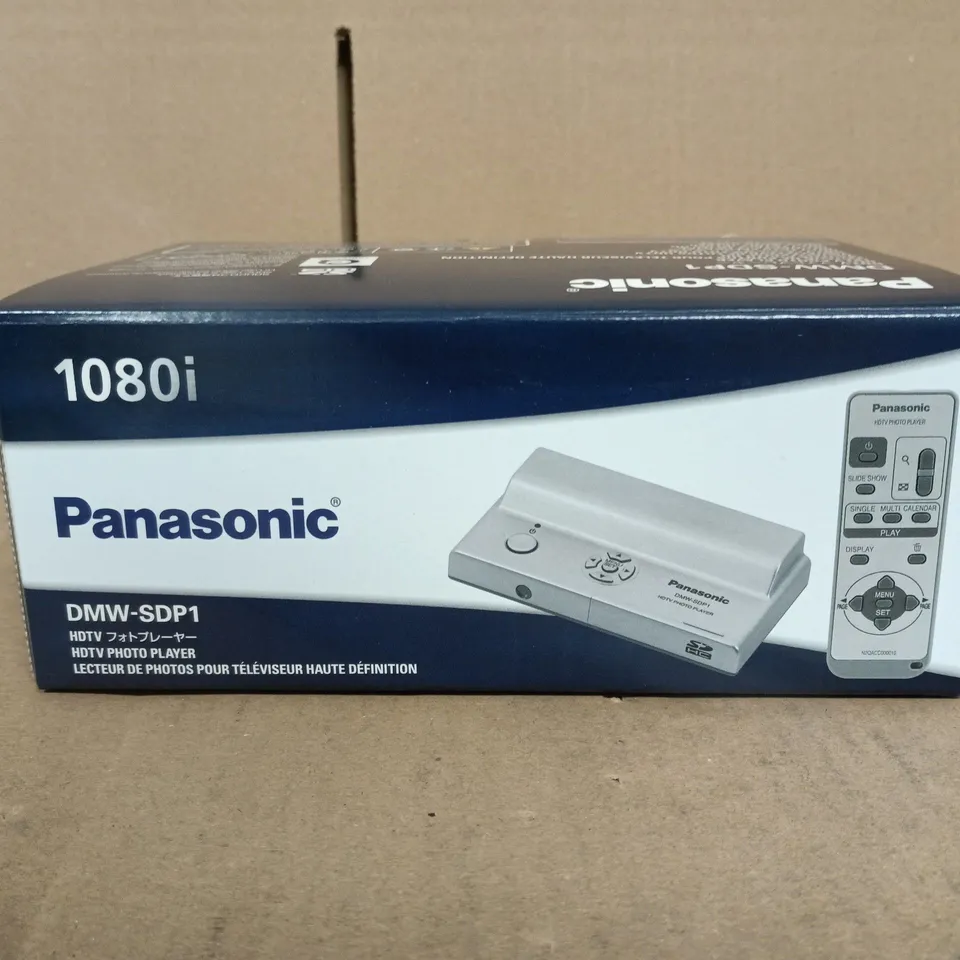 PANASONIC DMW-SDP1 HDTV PHOTO PLAYER – X3