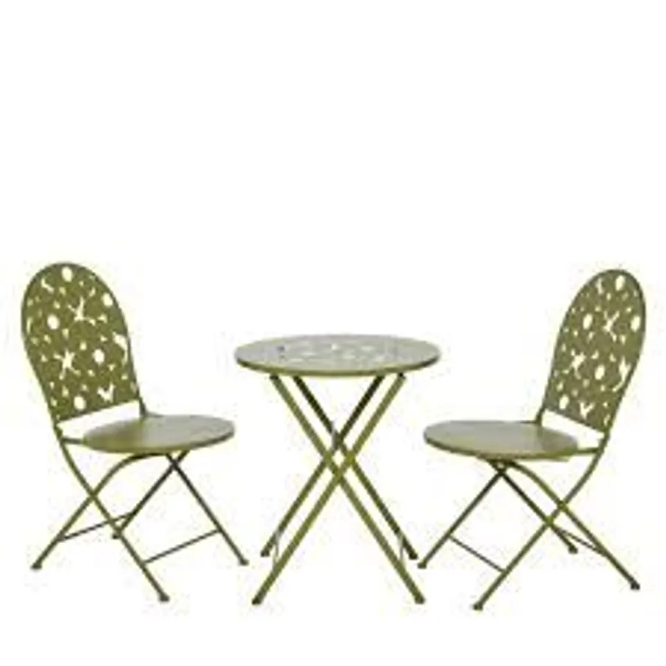 GARDEN STORIES STUDIO 70 THREE PIECE BISTRO SET
