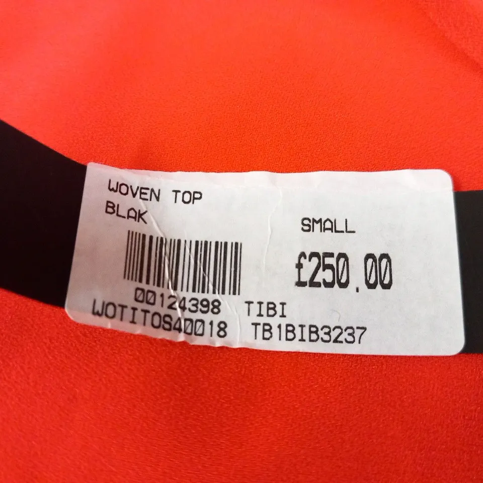 TIBI WOVEN TOP SIZE SMALL