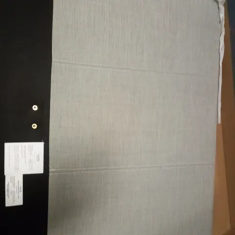 BOXED RILEY FABRIC SINGLE BED FRAME - GREY (1 BOX)