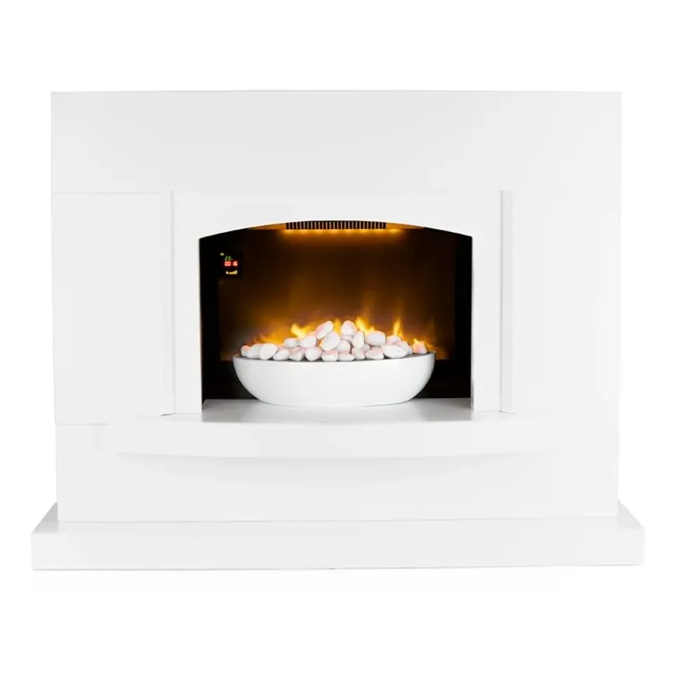 BOXED OXFORD ELECTRIC FIRE SUITE