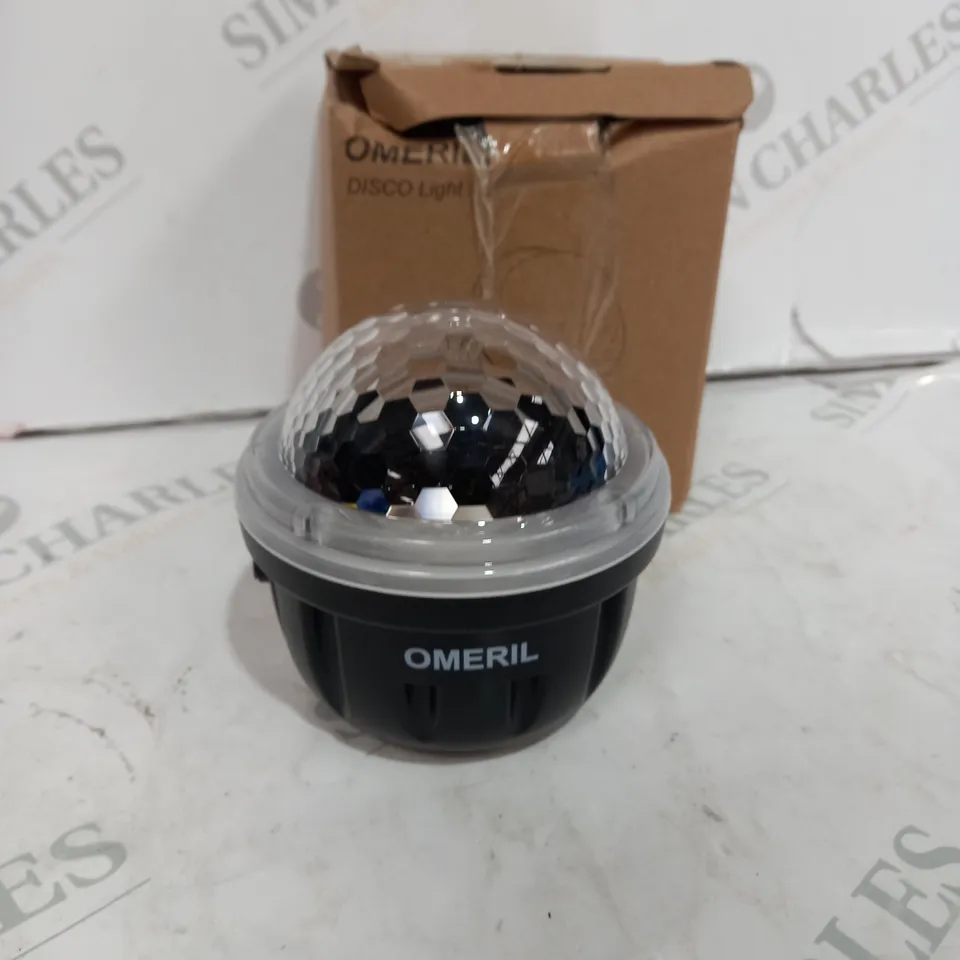 BOXED OMERIL DISCO LIGHT 
