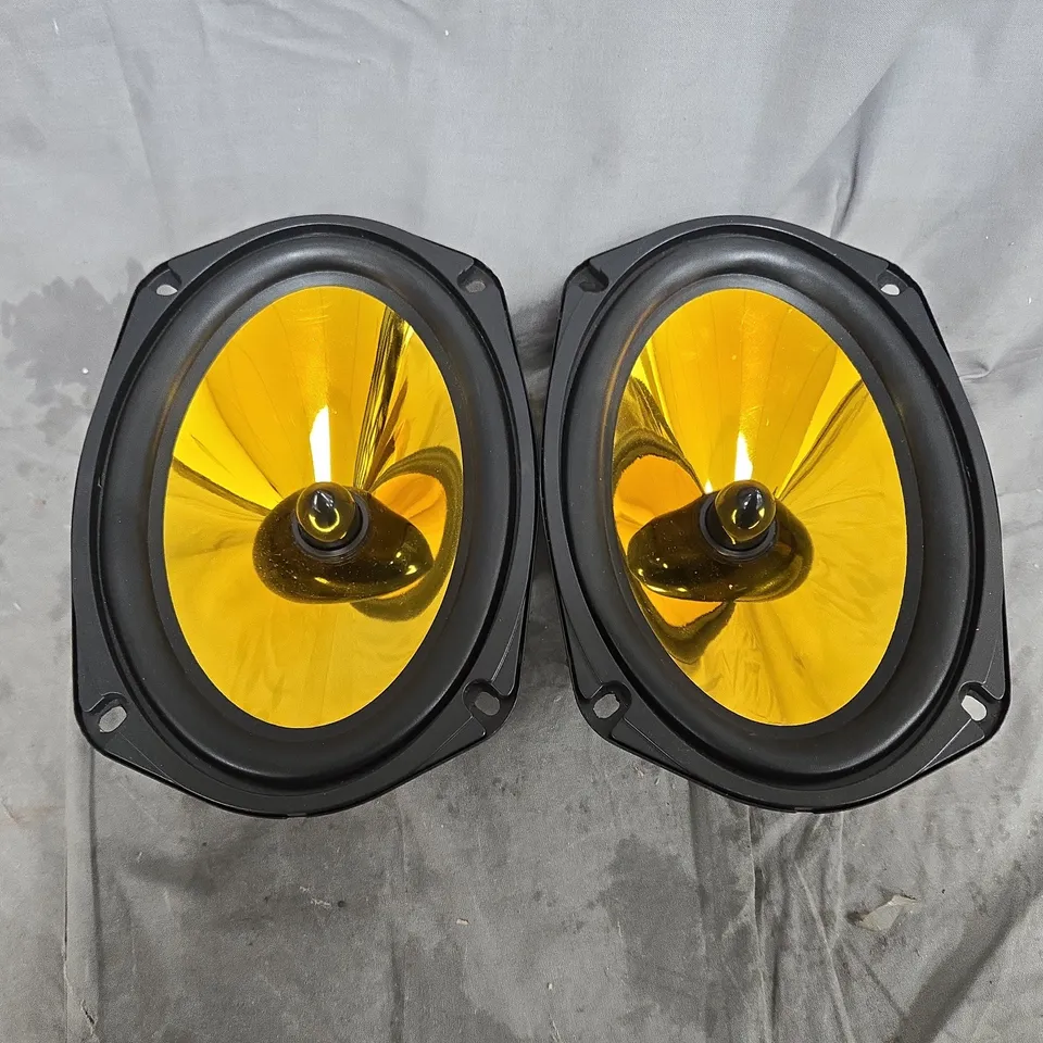 PAIR OF AUNA GOLDBLASTER 6X9 100W