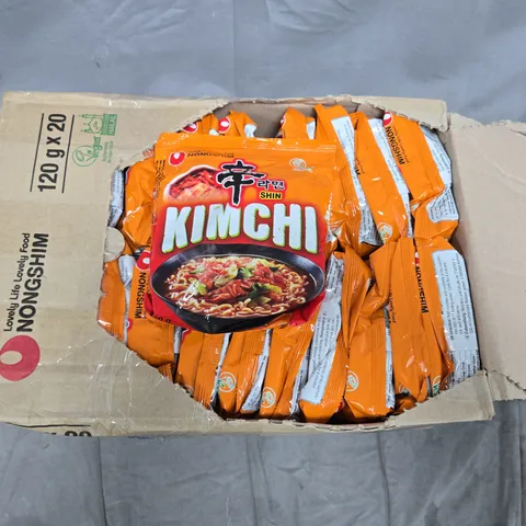 20-PACK OF 20G KIMICHI NOODLES