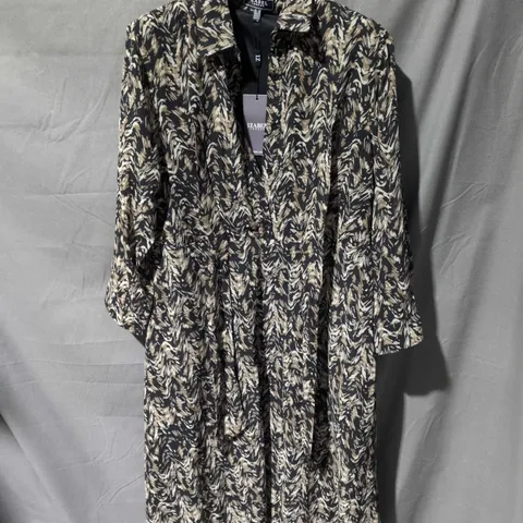 IZABEL LONDON WOMEN’S ANIMAL PRINT DRESS – UK 14