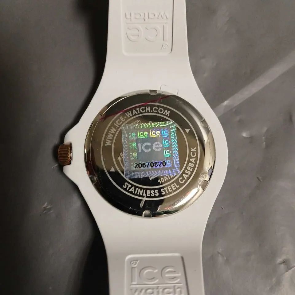 ICEWATCH SUNSET WATCH IN WHITE