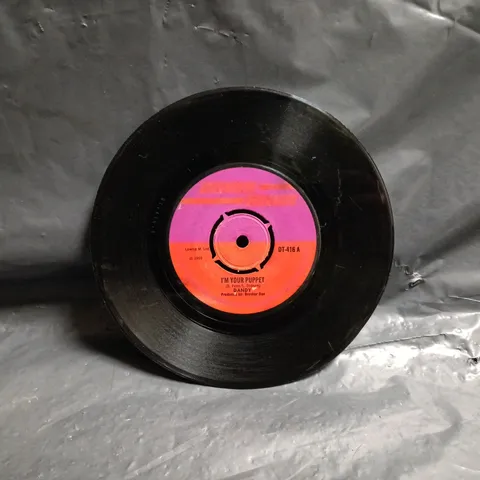 DOWN TOWN 7-INCH VINYL RECORD - DANDY