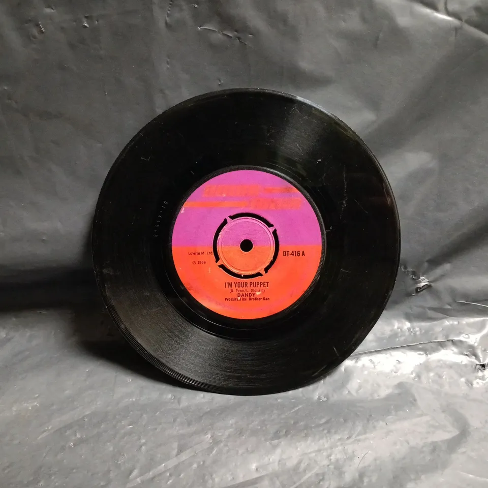 DOWN TOWN 7-INCH VINYL RECORD - DANDY