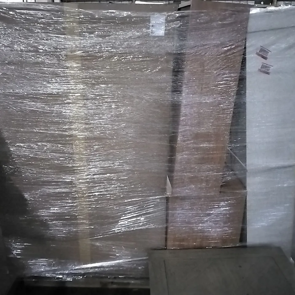 PALLET CONTAINING 3 ASSORTED DAMAGED FURNITURE PIECES