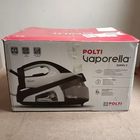 POLTI VAPORELLA SIMPLY STEAM IRON – BOXED
