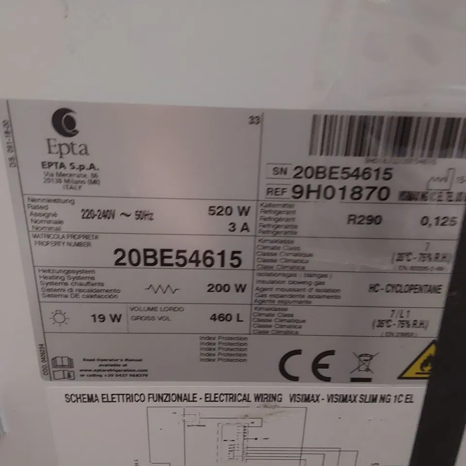WALL'S TRIPLE LEVEL DISPLAY ICE CREAM FREEZER