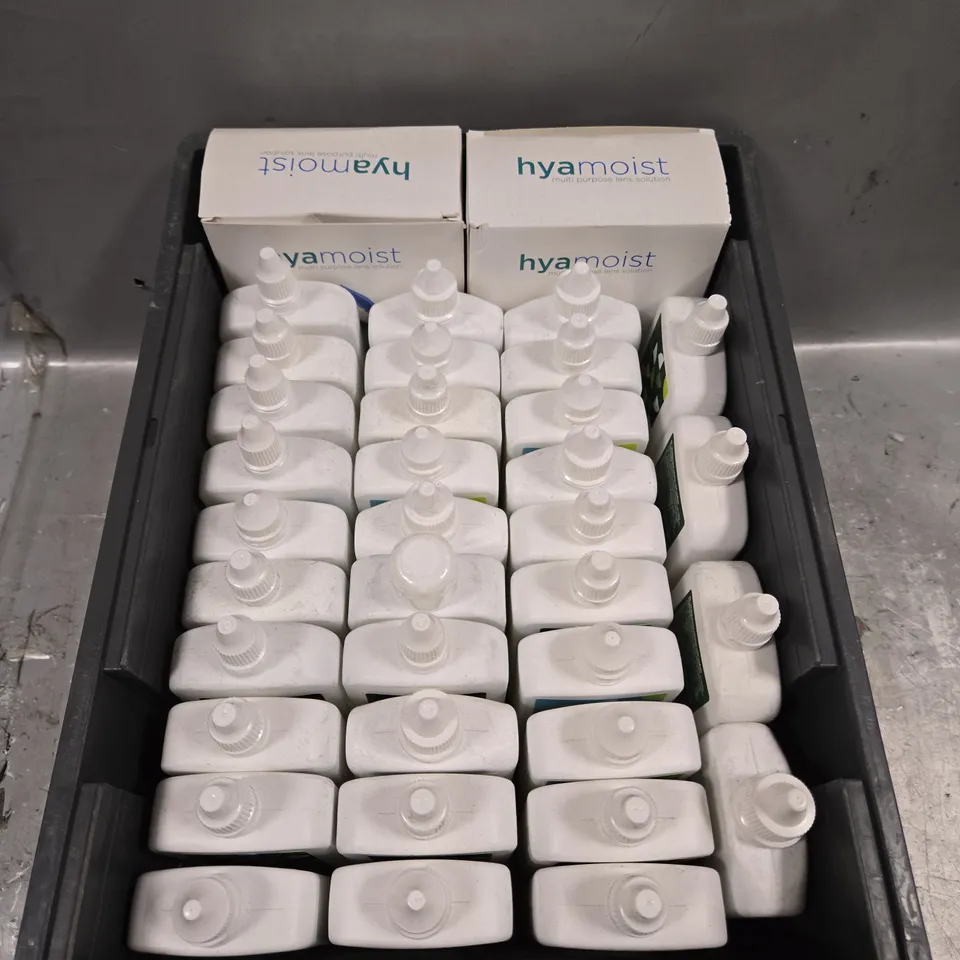 APPROXIMATELY 30 ASSORTED CONTACT LENS SOLUTION PRODUCTS - COLLECTION ONLY 
