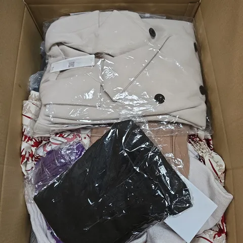 APPROXIMATELY 25 ASSORTED CLOTHING AND FASHION PRODUCTS IN VARIOUS STYLES AND SIZES - COLLECTION ONLY