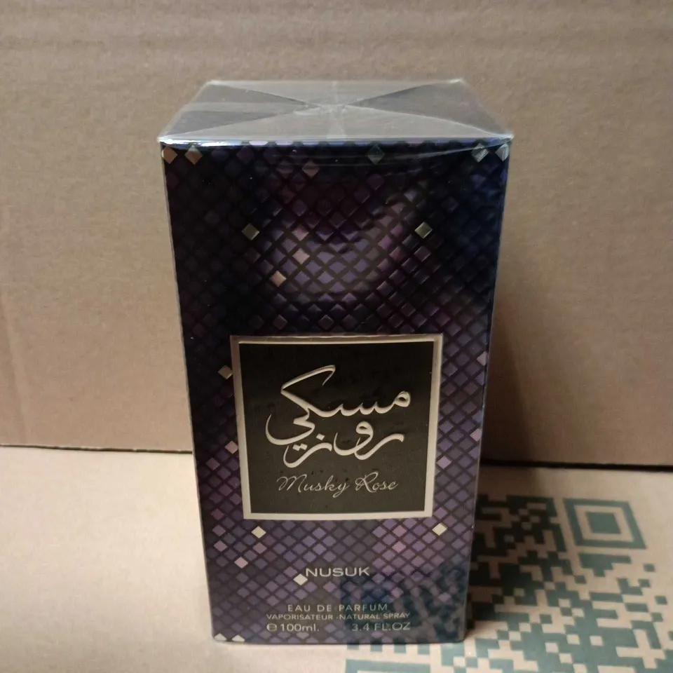12 BOXED AND SEALED NUSUK MUSLEY ROSE EAU DE PARFUMS