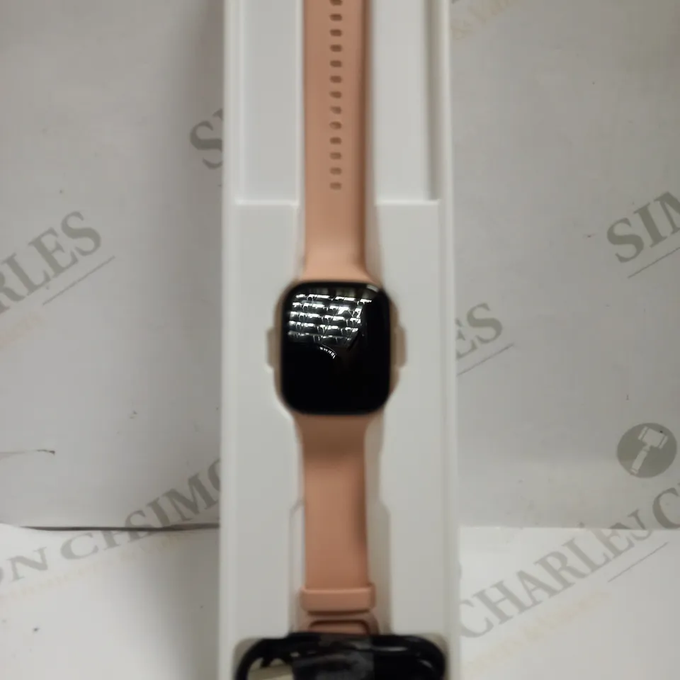 DOTN SMART WATCH FITNESS TRACKER - PINK RUBBER STRAP