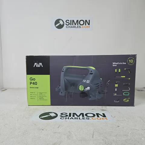 AVA GO P40 PRESSURE WASHER – EXTRA LARGE, BOXED