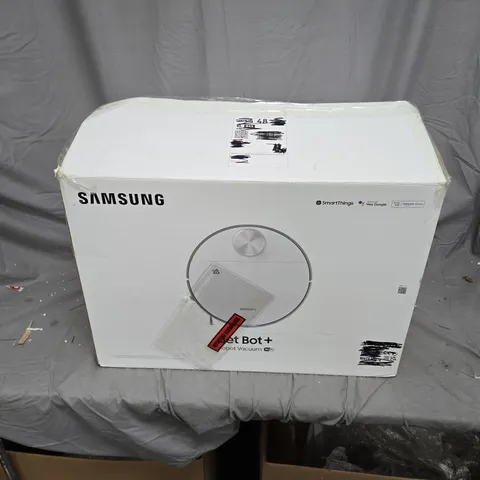 BOXED SAMSUNG JET BOT VR30T85513W/EU ROBOT VACUUM CLEANER – WHITE
